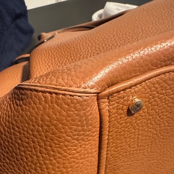 Kate Spade Tan Leather Satchel - Picture 11 of 14